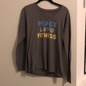 Life is Good long sleeve graphic tee